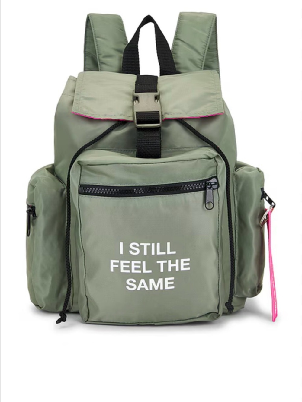 Anti Social Social Club I Still Feel The Same Olive Green Backpack
